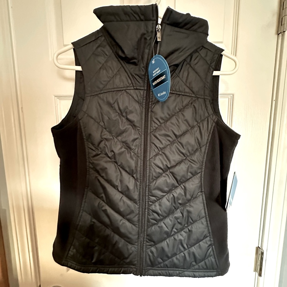 NWT Black Medium Womens Columbia Vest